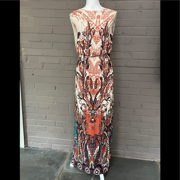 Vintage Chela Girl Maxi Dress  M - 8 - Picture 6 of 16
